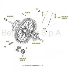 Beta EVO125 19 Hinterrad Sonderangebot