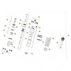 Beta EVO125 19 Schwingarm/Federbein 2 Expressversand
