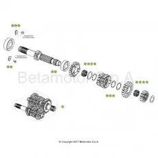 Sichere Zahlung Beta RR125RC 19 Getriebe 1