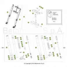 Beta RR125 19 Gabel Preisreduziert
