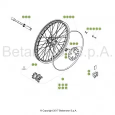 Kostenfreie Lieferung Beta EVO300 4T 19 Vorderrad