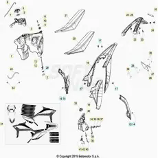 Highlight Beta RR300 20 Verkleidung/Sitzbank/Tank 1
