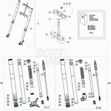 Beta RR300 20 Gabel Neuheit