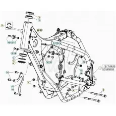 Beta RR125 20 Rahmen/Ausleger Abverkauf