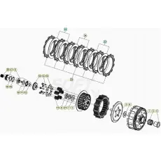 Beta RR125 20 Primärtrieb/Kupplung Sichere Zahlung