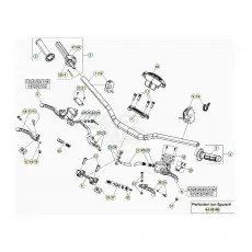 Ausverkauf Beta RR350 20 Lenker/Armaturen