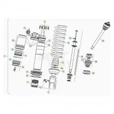 Beta RR125RC 20 Schwingarm/Federbein 1 Knallerangebot