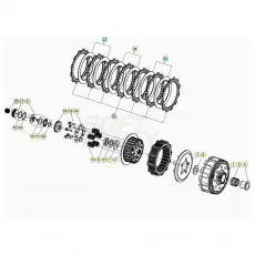 Beta RR125RC 20 Primärtrieb/Kupplung Schnäppchen