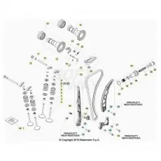 Beta RR390 20 Zylinder/Zylinderkopf/Ventiltrieb 2 Solange Der Vorrat Reicht
