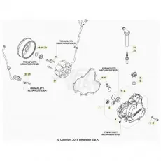 Neu Beta RR390 20 Zündanlage