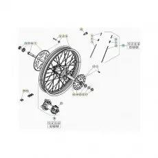 Beta EVO125 20 Hinterrad Top-Preis