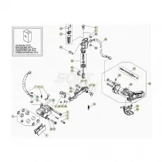 Beta EVO125 20 Bremsen Kostenfreie Lieferung