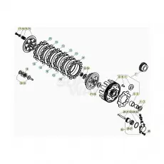 Beta EVO125 20 Primärtrieb/Kupplung Expressversand