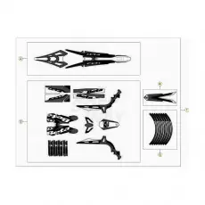 Beta EVO200 20 Verkleidung/Sitzbank/Tank 2 Billig