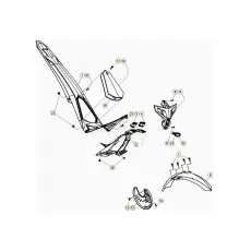 Saisonangebot Beta EVO200 20 Verkleidung/Sitzbank/Tank 1