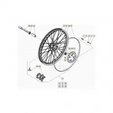 Beta EVO200 20 Vorderrad Schnäppchen