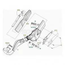 Beta EVO200 20 Auspuffsystem Top-Angebot