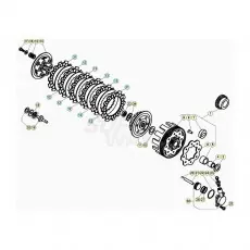 Markenware Beta EVO200 20 Primärtrieb/Kupplung