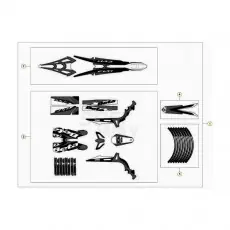 Beta EVO250 20 Verkleidung/Sitzbank/Tank 2 Direkt Vom Hersteller