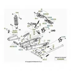 Markenware Beta EVO300 SS 20 Schwingarm/Federbein 1