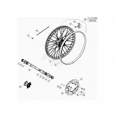 Beta Xtrainer250 20 Vorderrad Begrenztes Angebot