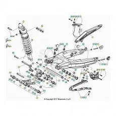 Knallerangebot Beta Xtrainer250 20 Schwingarm/Federbein 1