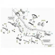 Highlight Beta Xtrainer300 20 Lenker/Armaturen