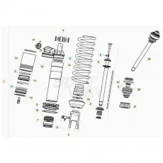 Nur Heute Beta RR480 20 Schwingarm/Federbein 1