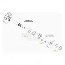 Abverkauf Beta RR480 20 Kurbelwelle/Kolben/Ausgleichswelle 1