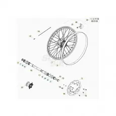 Letzte Chance Beta RR430 20 Vorderrad