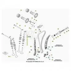 Beta RR430 20 Zylinder/Zylinderkopf/Ventiltrieb 2 Abverkauf