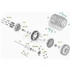 Letzte Chance Beta RR430 20 Primärtrieb/Kupplung