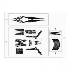 Beta EVO300 2T 20 Verkleidung/Sitzbank/Tank 2 Günstig