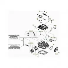 Top-Preis Beta EVO300 4T 20 Zylinder/Zylinderkopf/Ventiltrieb 1