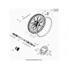 Sonderangebot Beta RR250 21 Vorderrad