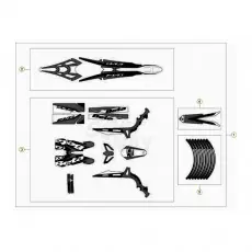 Super-Preis Beta EVO300 4T 20 Verkleidung/Sitzbank/Tank 2