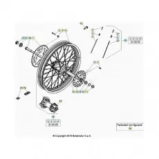 Nur Für Kurze Zeit Beta EVO300 4T 20 Hinterrad