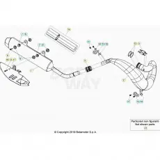 Sichere Zahlung Beta RR300 21 Auspuffsystem