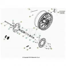 Beta RR200 21 Hinterrad Neue Kollektion