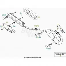 Finale Aktion Beta RR200 21 Auspuffsystem