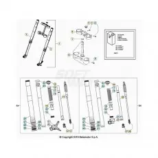 Zertifiziert Beta RR200 21 Gabel