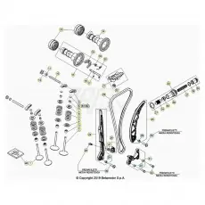Neuheit Beta RR350 21 Zylinder/Zylinderkopf/Ventiltrieb 2