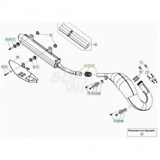 Preisreduziert Beta RR200 20 Auspuffsystem