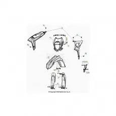 Kostenfreie Lieferung Beta RR125 21 Verkleidung/Sitzbank/Tank 2