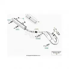 Beta RR125 21 Auspuffsystem Wochenendangebot