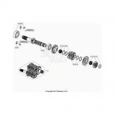 Ausverkauf Beta RR125 21 Getriebe 1