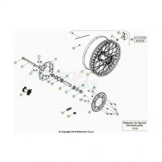 Top-Preis Beta RR480 21 Hinterrad