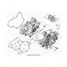 Beta RR125 21 Motorgehäuse 1 Neu