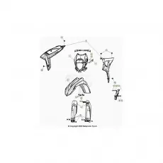 Beta RR430 21 Verkleidung/Sitzbank/Tank 2 Letzte Chance