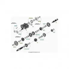 Expressversand Beta RR430 21 Getriebe